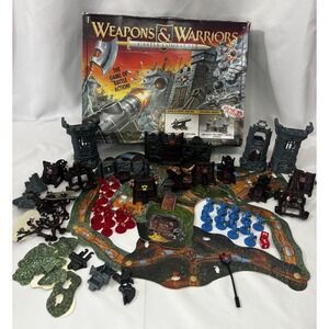 Weapons & Warriors Castle Combat Set Near Complete Game 1994 Pressman Vintage